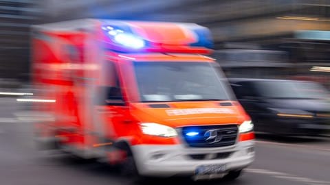 Rettungseinsatz nach Unfall