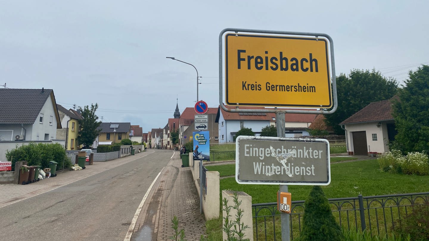 Freisbach vor der Wahl (Bildquelle: SWR)