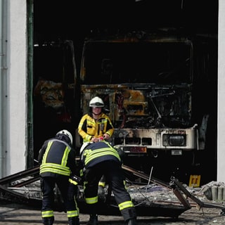 Brand im Feuerwehrhaus Neustadt