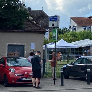 Parken auf dem Wurstmarktplatz in Bad Dürkheim kostet Geld