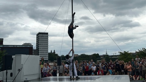 Straßentheaterfestival 2024 am Freitag in Ludwigshafen