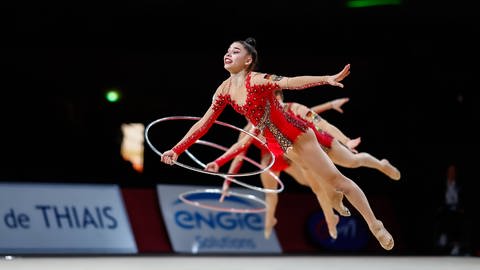 Hannah Vester, Rhythmische Sportgymnastin aus Ludwigshafen, tritt bei den Olympischen Spielen in Paris an