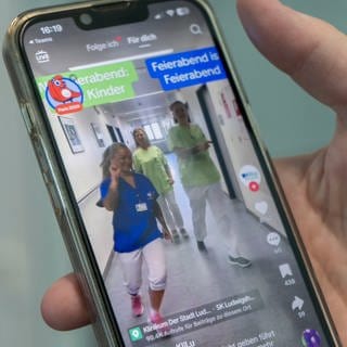 TikTok-Video tanzender Pflegekräfte im Klinikum Ludwigshafen