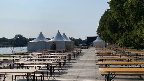 Das Festival des Deutschen Films in Ludwigshafen kurz vor der Eröffnung