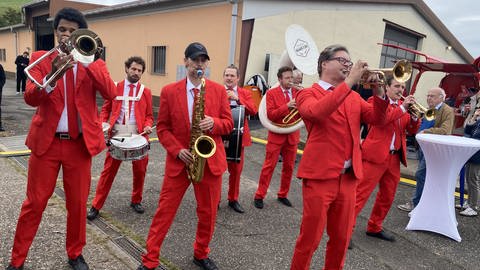 Musik und viele Gäste: Festlicher Bauauftakt für die Landesgartenschau in Neustadt