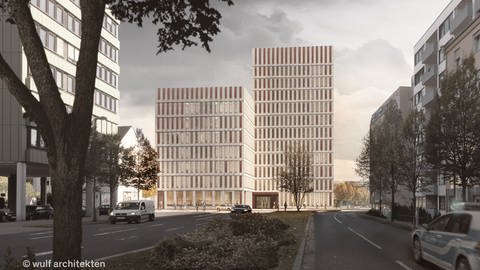 Geplanter Neubau des Polizeipräsidiums Ludwigshafen