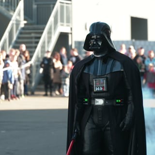 Tausende Fans kamen am Wochenende zu dem Science Fiction-Treffen ins Technik Museum nach Speyer. 