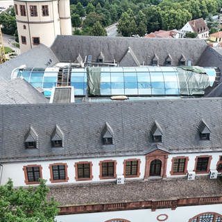 Das Historische Museum der Pfalz in Speyer hat ein neues Dach