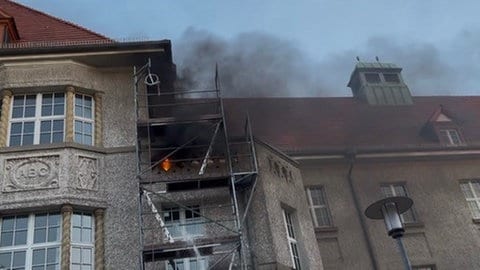 Brand in Grundschule in Speyer