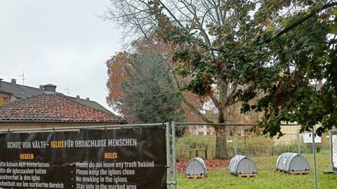 Kälte-Iglus sollen Obdachlose vor Kälte schützen