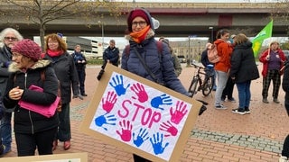 Demonstration in Ludwigshafen