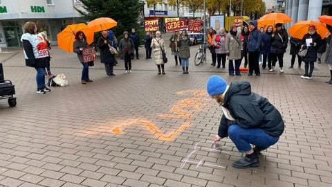 Demonstration in Ludwigshafen