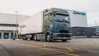 Der eActros 600 geht bei Daimler Truck in Wörth in die Serienproduktion