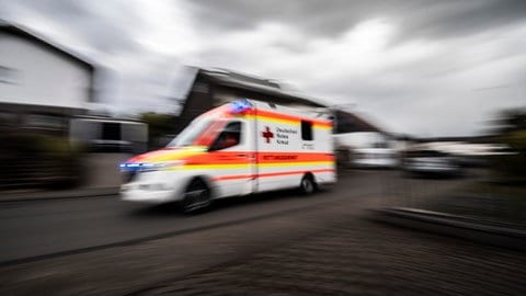 Rettungswagen im Einsatz