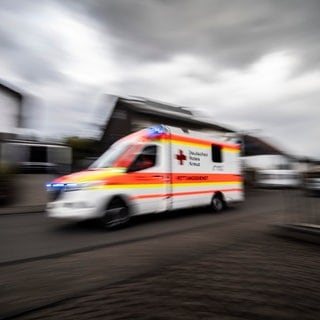 Rettungswagen im Einsatz