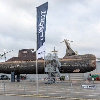 U-Boot U17 auf dem Gelände des Technik-Museums Sinsheim.