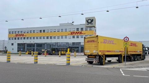 Das DHL Paketzentrum in Speyer.