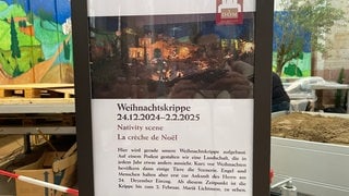 Weihnachtskrippe in Dom zu Speyer