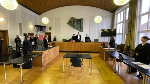 Prozess im Landgericht in Frankenthal