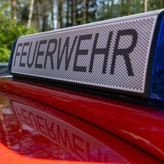 Die Feuerwehr musste einen Dachstuhl bei Neustadt löschen. 80 Einsatzkräfte waren vor Ort. (Symbolbild)