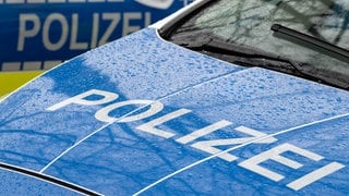 Der Schriftzug "Polizei" auf der Kühlerhaube eines Autos. Symbolbild. Ein Jugendlicher im Alter von 16 Jahren hatte Gewalttat an Schule in Landau geplant. Am Freitag wurde er einem Haftrichter vorgeführt. Der Jugendliche muss in eine Psychiatrie.