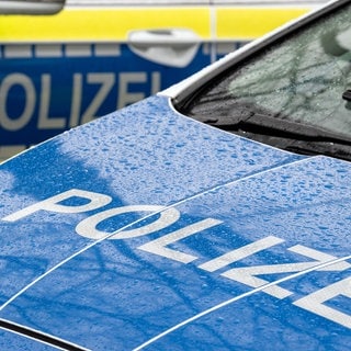 Der Schriftzug "Polizei" auf der Kühlerhaube eines Autos. Symbolbild. Ein Jugendlicher im Alter von 16 Jahren hatte Gewalttat an Schule in Landau geplant. Am Freitag wurde er einem Haftrichter vorgeführt. Der Jugendliche muss in eine Psychiatrie.