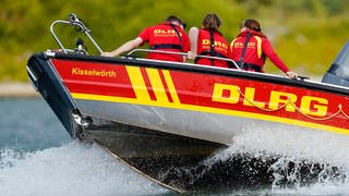 In diesem Jahr gab es im Rhein in Rheinhessen weniger Badeunfälle - dennoch hatte die DLRG viele Einsätze.