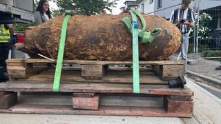 Die Weltkriegsbombe in Mainz-Gonsenheim ist entschärft