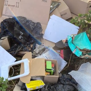 50 Kilogramm Müll wurden im Lennebergwald entsorgt