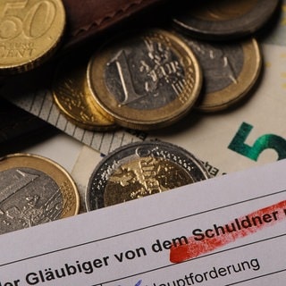 Kaum noch Geld im Geldbeutel