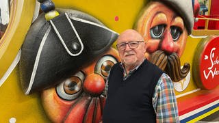 Dieter Wenger, Chef-Wagenbauer des Mainzer Carneval-Vereins