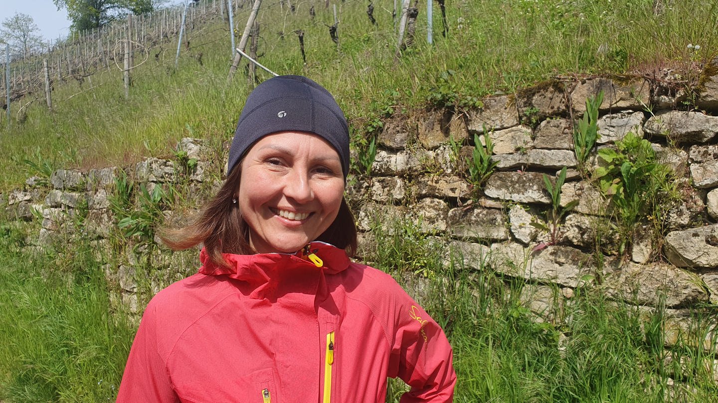 Natascha aus der Ukraine will in Mainz ihren ersten Halbmarathon laufen.