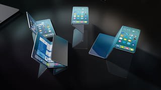 Bei Handy-Displays kommt das ultradünne Glas von Schott zum Einsatz.