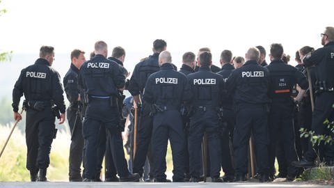 Die Polizei suchte tagelang mit einem Großaufgebot rund um Wiesbaden-Erbenheim nach der vermissten Susanna