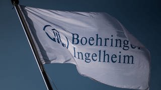 Das Logo des Pharmakonzerns Boehringer Ingelheim.