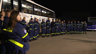 Einsatzkräfte des THW aus Rheinland-Pfalz machen sich auf den Weg in die Hochwassergebiete nach Niedersachsen