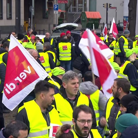 Warnstreik In Mainz: Theodor-Heuss-Brücke Wegen Demo Gesperrt - SWR Aktuell