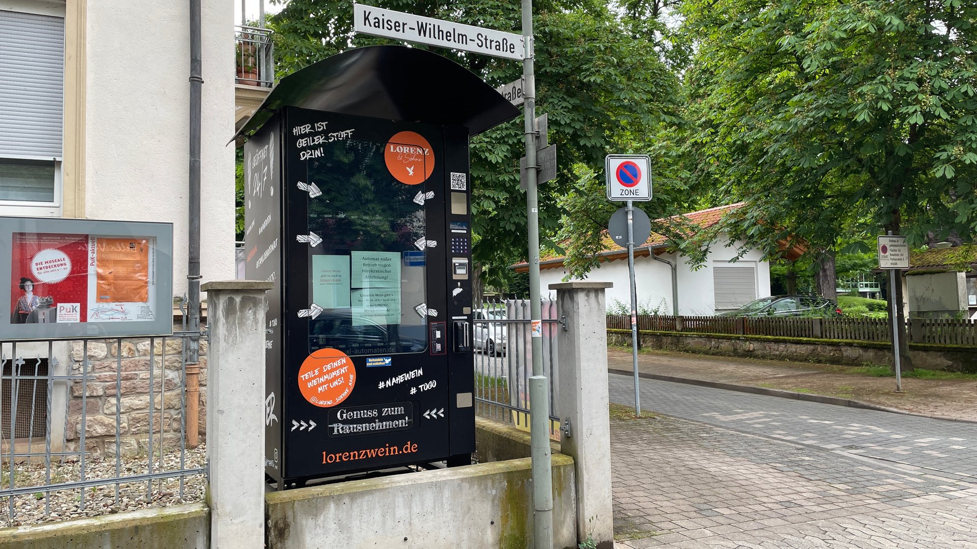 Prozessbeginn: Winzer aus Bad Kreuznach kämpft um Weinautomat