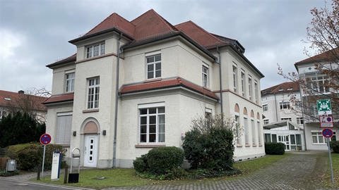 historische Villa auf dem Unimedizin-Gelände in Mainz