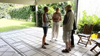 In Mainz lädt ein mobiles Trauer Café zum Reden ein