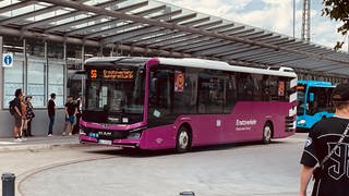 Für die S6 verkehren Ersatzbusse am Wormser Hauptbahnhof.