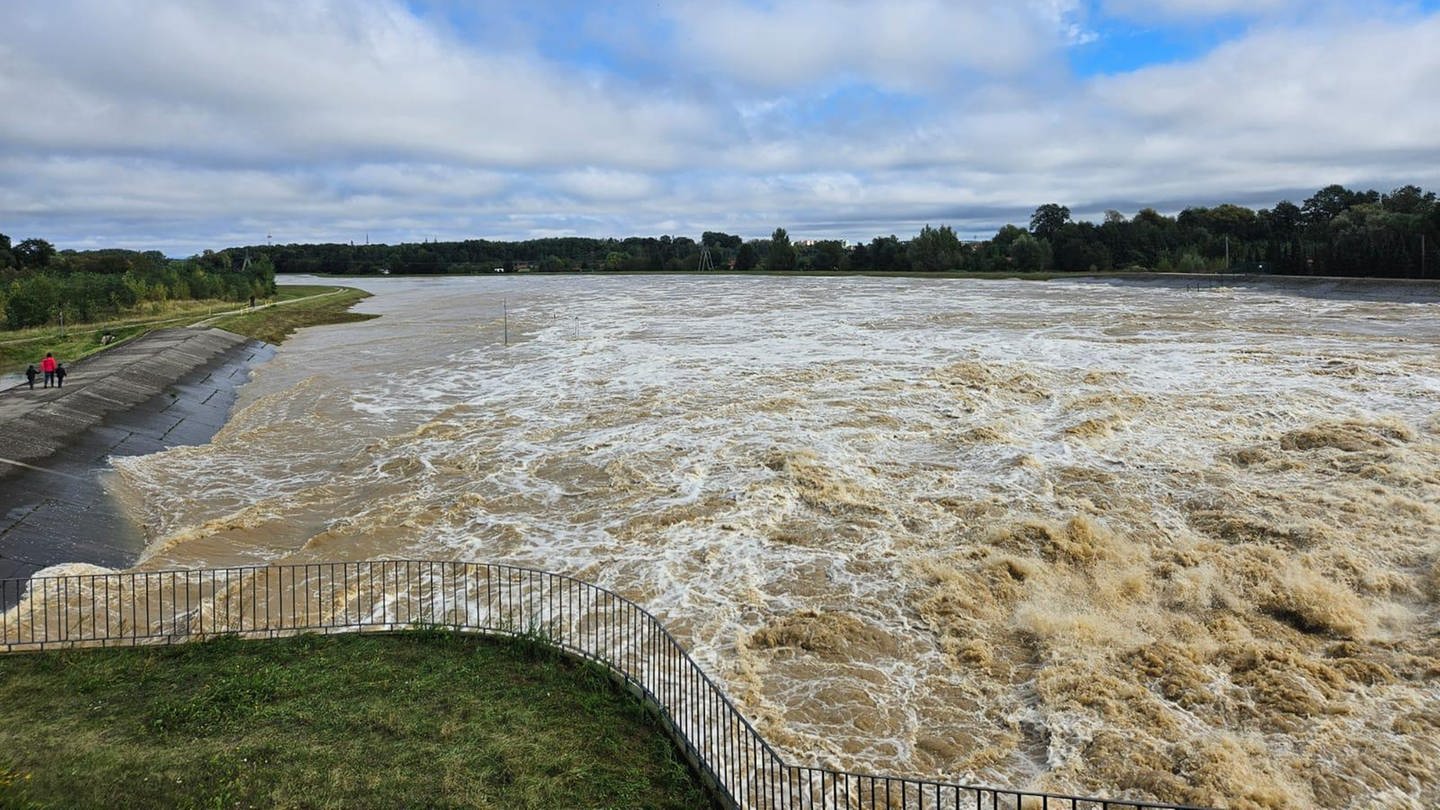 Die Region Neisse ist vom Hochwasser stark betroffen.