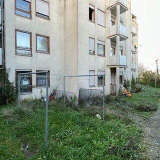 In diesem Haus in Mainz-Finthen soll es Ratten und anderes Ungeziefer geben.