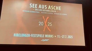 Werbung für die nächsten Nibelungenfestspiele