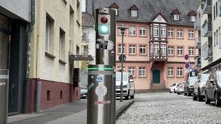 In der Liebfrauenstraße in Mainz stehen schon solche Poller.