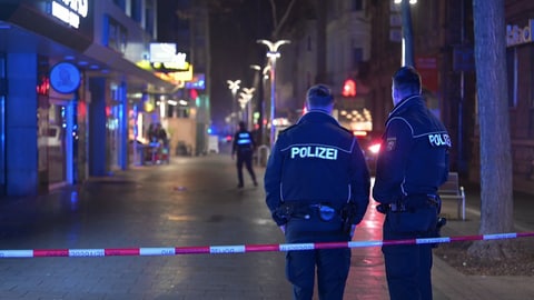 Die Wormser Innenstadt wurde weiträumig gesperrt wegen des Verdachts auf Sprengstoff in einer Wohnung.