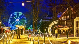 Der Romantische Weihnachtsmarkt in Bad Münster am Stein Ebernburg findet an alle vier Adventswochenenden statt. 