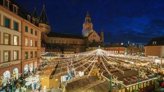 Der Mainzer Weihnachtsmarkt eröffnet am 28.11.2024.