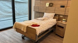 In so einem Zimmer können die Gäste des Rheinhessen-Hospiz wohnen.