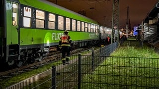 Feuerwehr- und Polizeieinsatz am Mainzer Hauptbahnhof